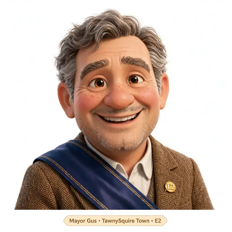 Mayor Gus smiling warmly